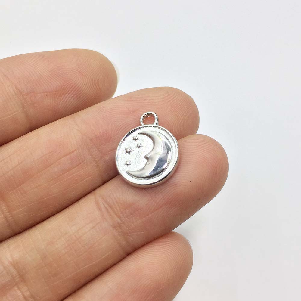 Eruifa 20pcs 12mm Moon Star Pl - Moon Star Earrings recensione e prezzo