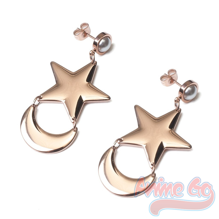 Anime Sailor Usagi Tsukino Cos - Moon Star Earrings recensione e prezzo